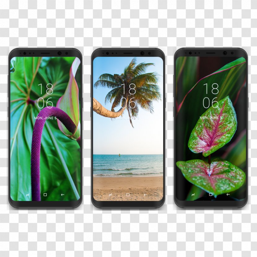 Samsung Galaxy S8+ Desktop Wallpaper Smartphone - Mobile Phones Transparent PNG