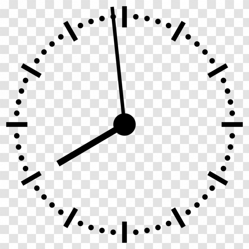 Digital Clock Analog Signal Alarm Clocks Watch - 12hour - Broken Transparent PNG