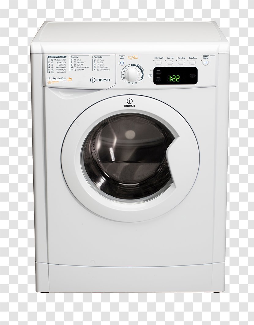 Washing Machines Clothes Dryer Indesit Co. Combo Washer Speed Queen - Haier Transparent PNG
