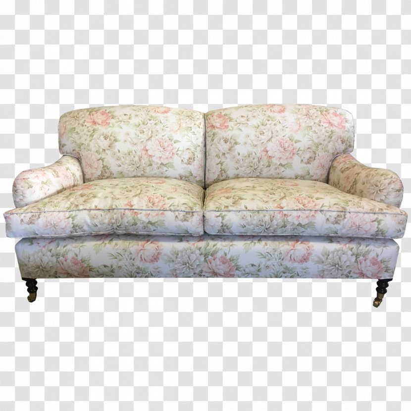 Couch Table Furniture Sofa Bed Chair - Slipcover - Vintage Floral Transparent PNG
