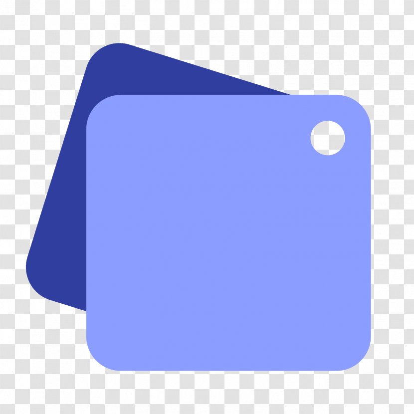 Blue Product Color - Rectangle - Carnet Vector Transparent PNG