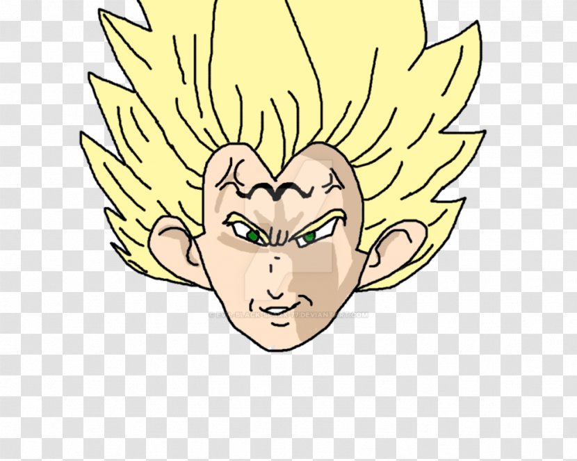 Vegeta Goku Majin Buu Bulma Drawing - Cartoon - Head Transparent PNG