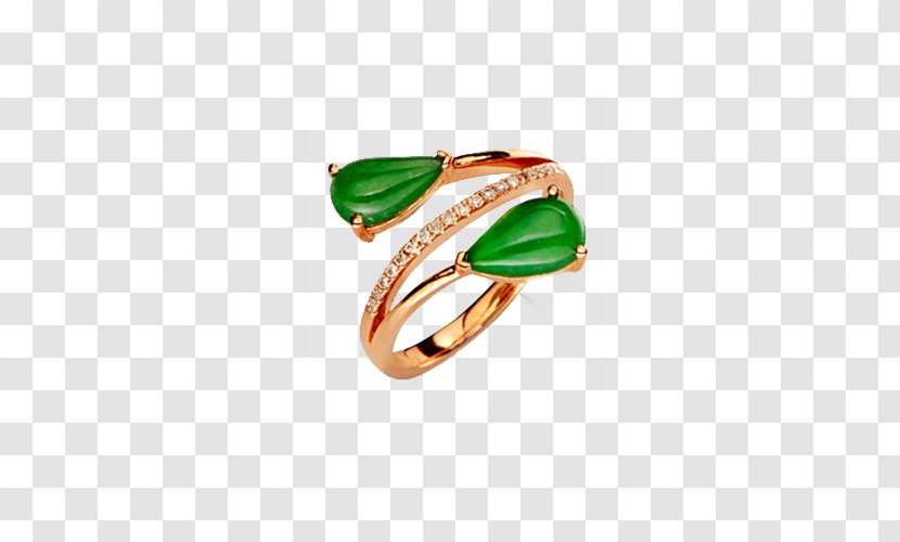 Emerald Ring Body Piercing Jewellery - Colorful Charms Transparent PNG