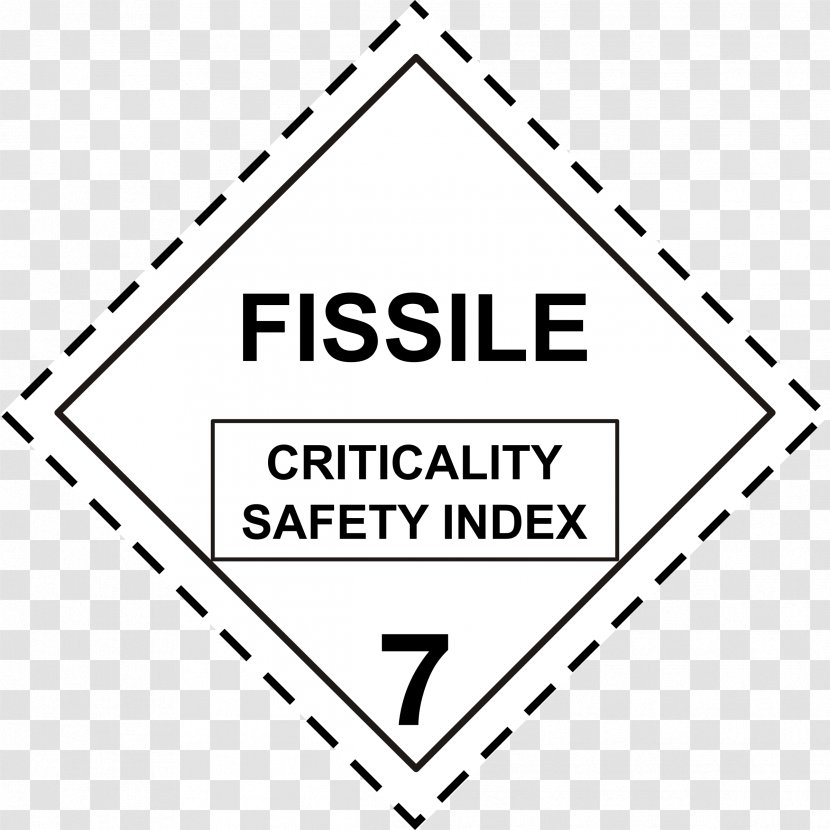 Dangerous Goods Fissile Material ADR Globally Harmonized System Of Classification And Labelling Chemicals HAZMAT Class 7 Radioactive Substances - Black - High Voltage Transparent PNG