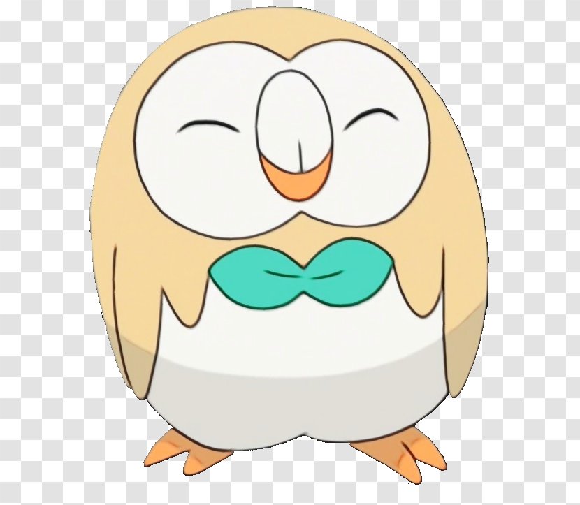 Watercolor Background - Beak - Smile Owl Transparent PNG