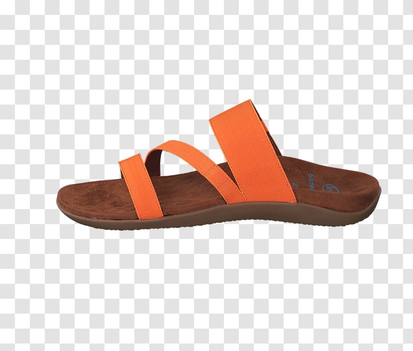 Flip-flops Shoe Slide Sandal Product - Orange Transparent PNG
