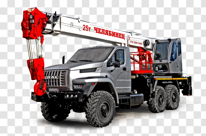 URAL NEXT Car Ural-4320 Machine Mobile Crane - Construction Equipment Transparent PNG