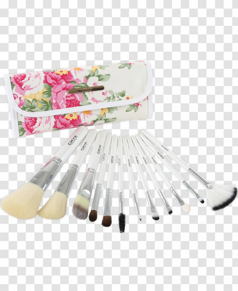 Makeup Brush Cutlery Cosmetics - Flower Transparent PNG
