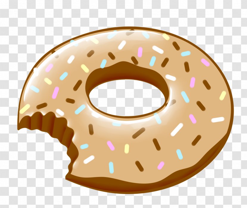 Donuts Clip Art Eye - Doughnut Red Green Sprinkles Transparent PNG