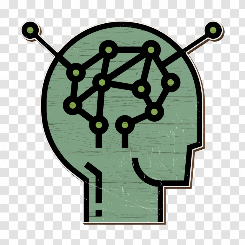 Artificial Intelligence Icon Head Icon Learning Icon Transparent PNG