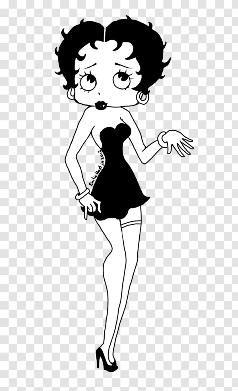 Betty Boop Popeye Black And White Minnie Mouse Golden Age Of American Animation - Tree Transparent PNG