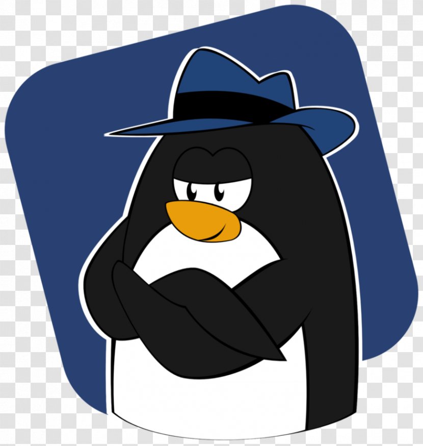 Fedora Linux Clip Art - Installation - Penguin Wearing Headphones Transparent PNG