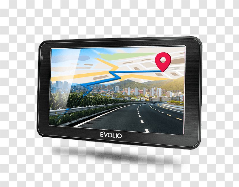 GPS Navigation Systems Harta, Hungary Automotive System - Display Device - Map Transparent PNG