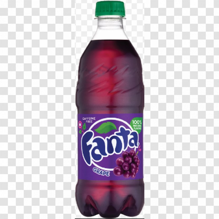 Fanta Fizzy Drinks Coca-Cola Sprite Orange Soft Drink - Grape Transparent PNG