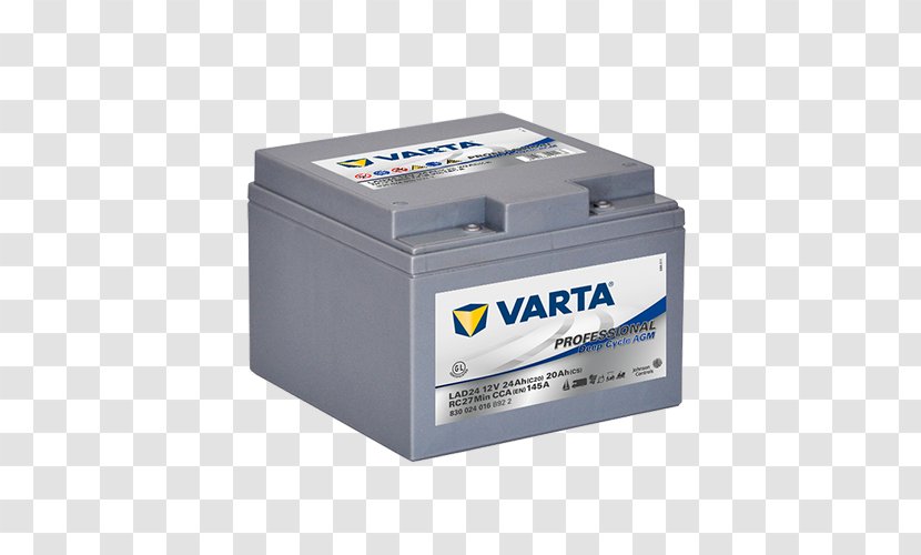 VRLA Battery VARTA Electric Automotive Deep-cycle - Volt - Engineering Transparent PNG