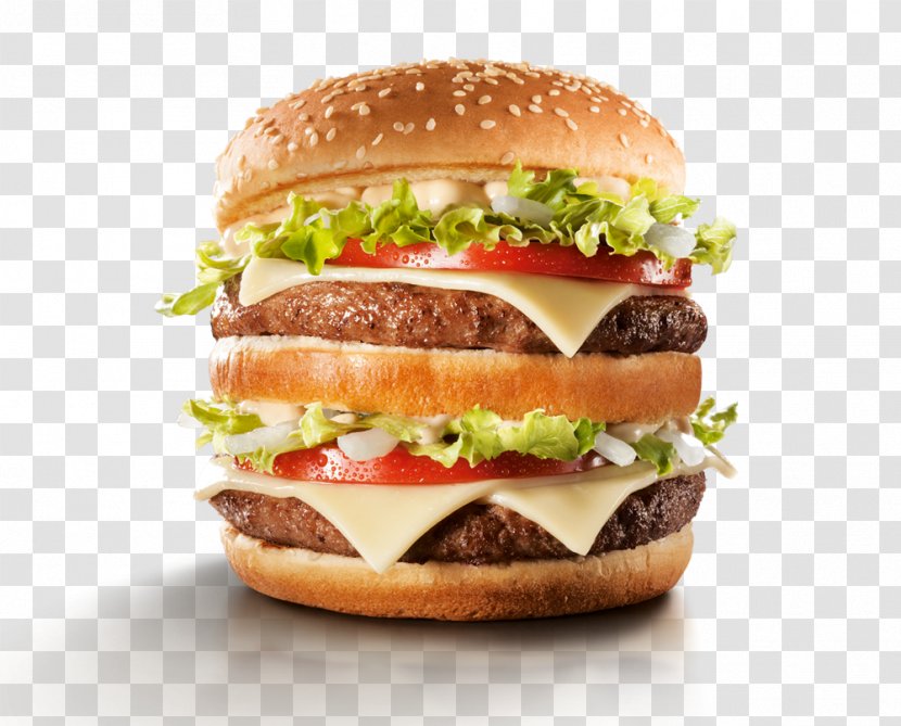 Big N' Tasty Hamburger McDonald's Mac Bacon McFlurry - Finger Food Transparent PNG