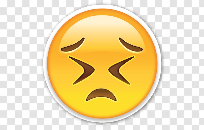 Emoji Kiss Emoticon Smiley Face - Sad Transparent PNG