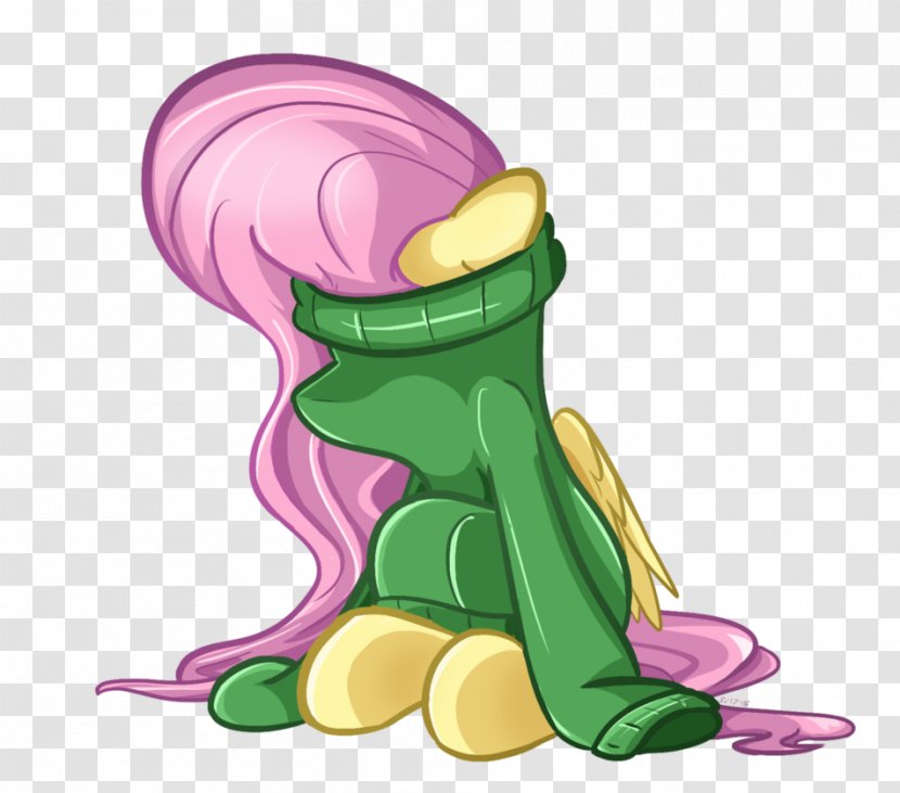 Pony Rainbow Dash Hoodie Sweater Fluttershy - Knitting - My Little Transparent PNG