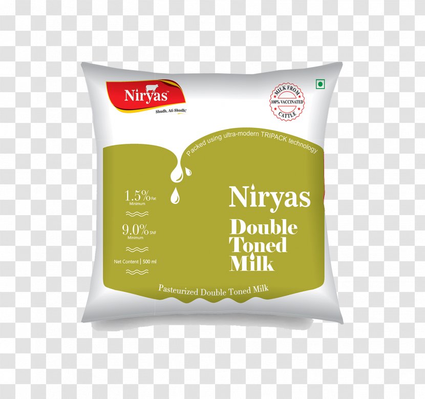 Toned Milk Cream Niryas Food Products Pvt. Ltd. - Raw Transparent PNG