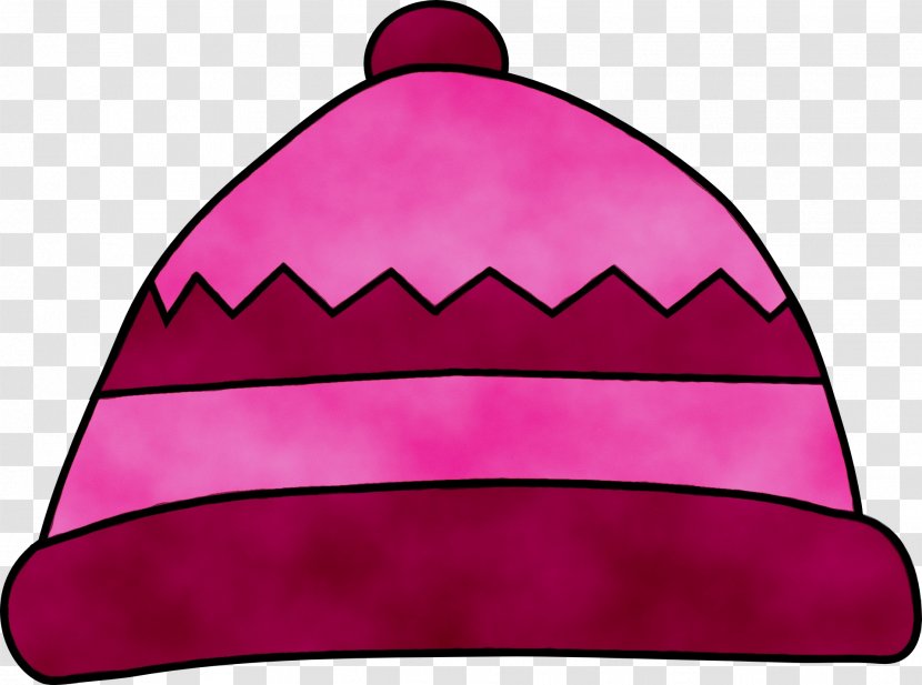 Pink Magenta Cap Headgear Beanie - Costume Hat Accessory Transparent PNG
