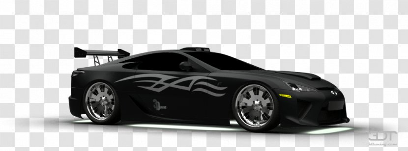 Supercar Alloy Wheel Automotive Design Performance Car - Personal Luxury Transparent PNG