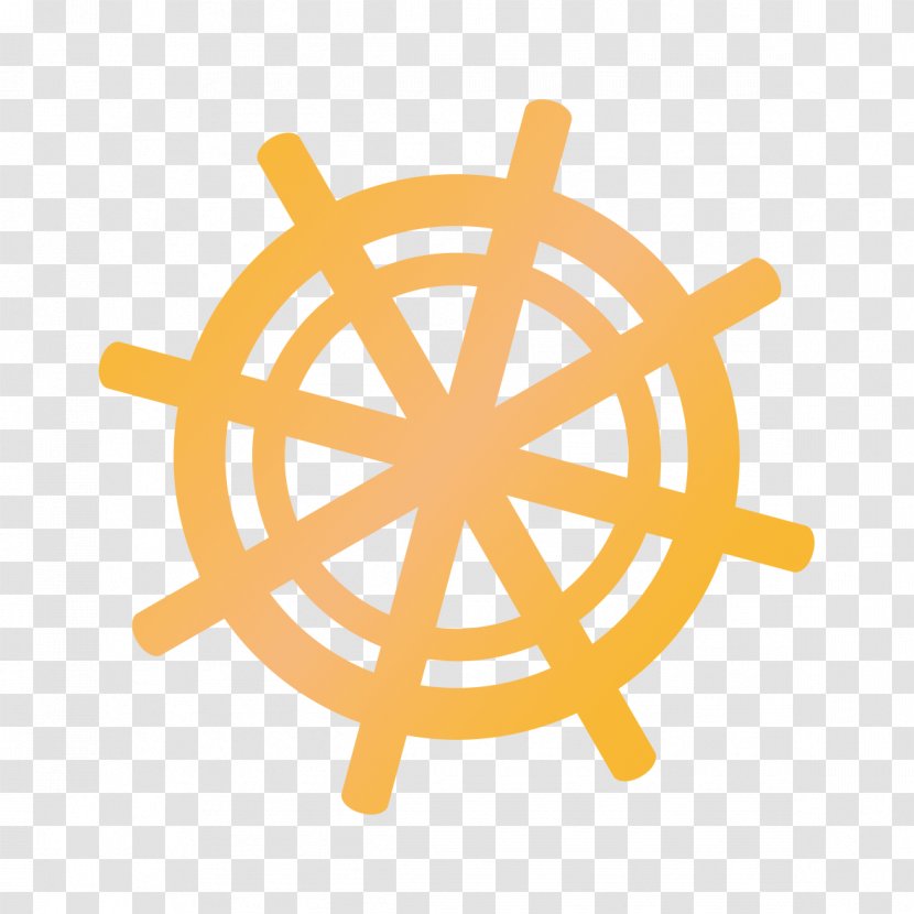 Ship Handle For Summer Atmosphere And Ocean. - Motor Vehicle Steering Wheels - Anchor Transparent PNG