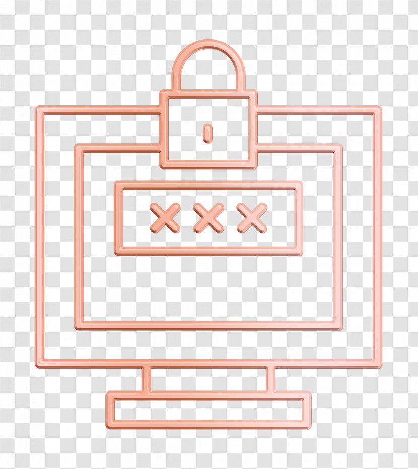Cyber Icon Login Icon Password Icon Transparent PNG