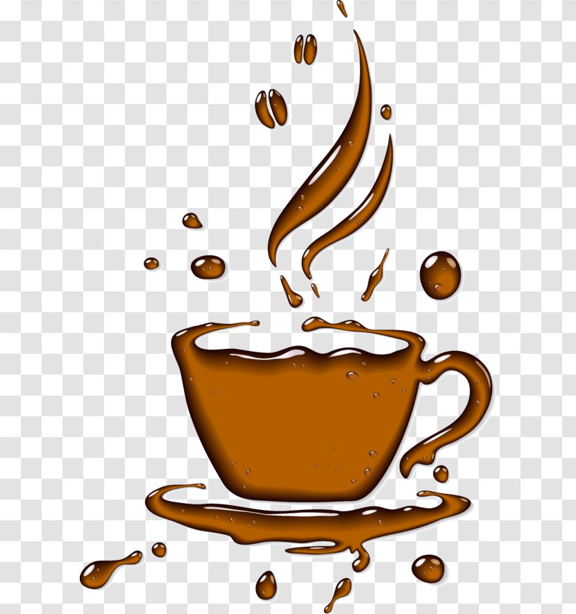 Coffee Cup Cafe Clip Art - Instant Transparent PNG
