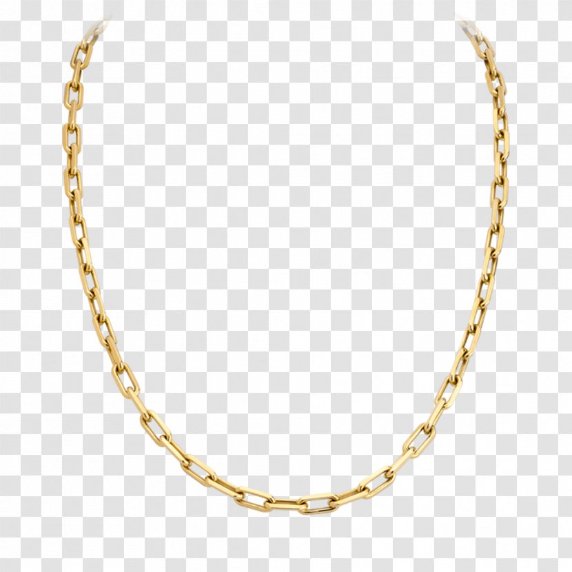 Necklace Gold Chain Jewellery Transparent PNG