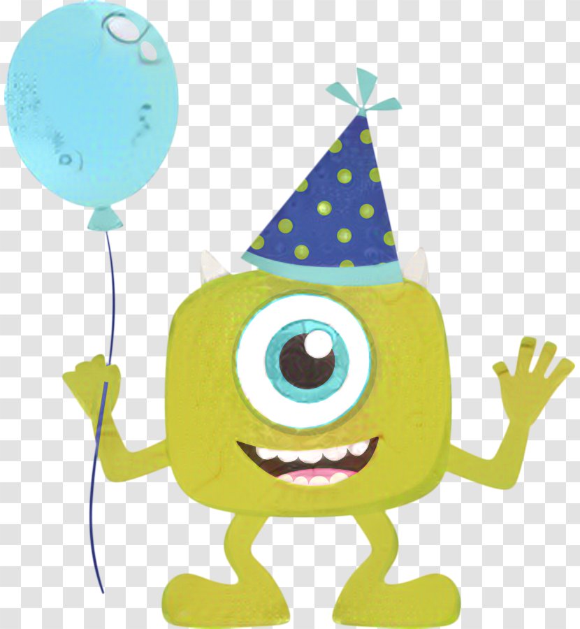 Mike Wazowski James P. Sullivan Monsters, Inc. - Yellow - Monster Transparent PNG