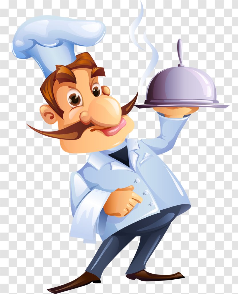 Chef Cooking Restaurant - Catering - Clip Art Transparent PNG