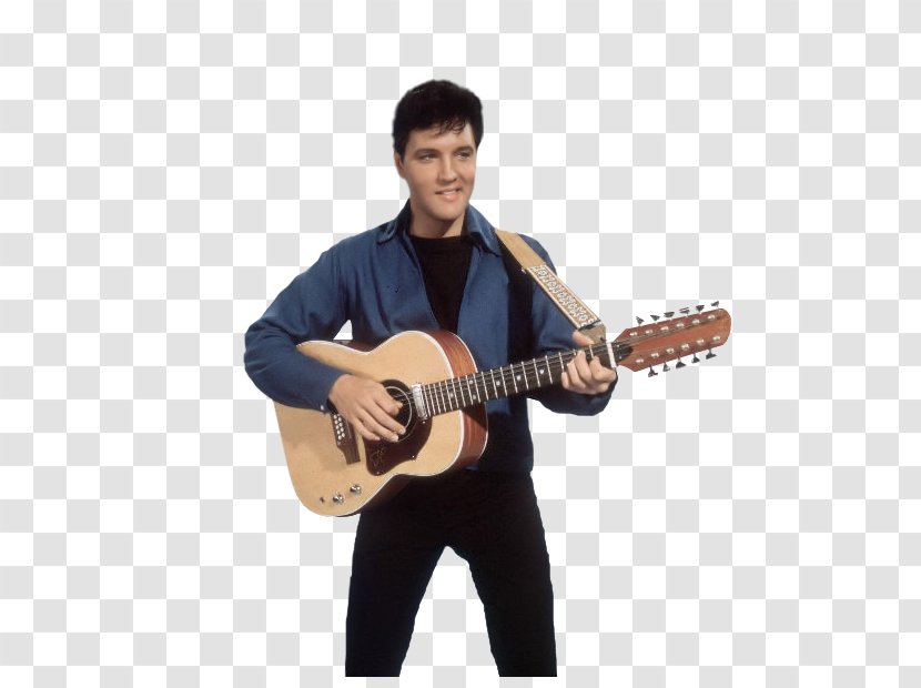 Elvis Presley Acoustic Guitar Spinout Electric Musician - Tree Transparent PNG