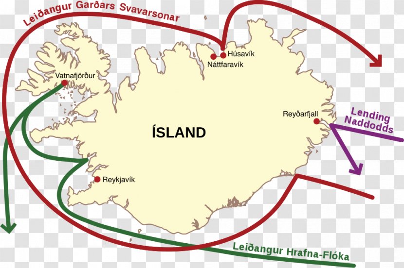 Settlement Of Iceland Landnámabók Viking Age Norsemen - Tree Transparent PNG