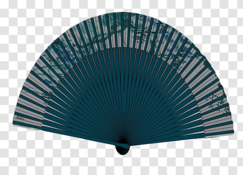 Paper Hand Fan Units Of Measurement Yellow - Home Appliance - Blue Green Japanese Folding Transparent PNG