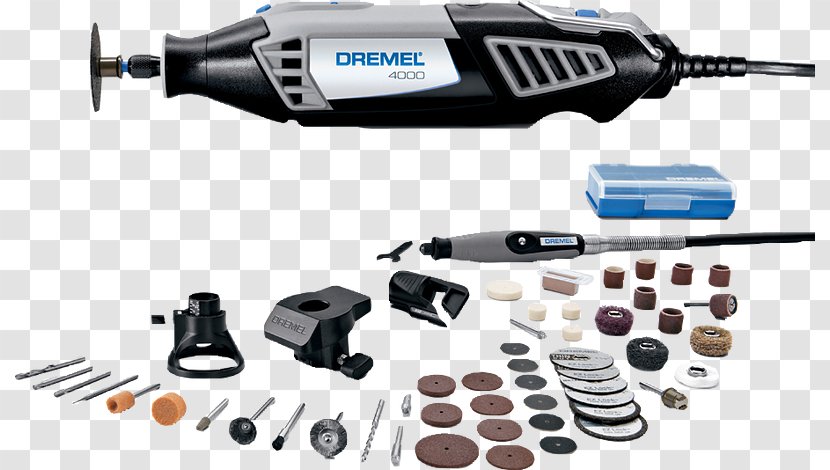 Multi-tool Dremel Multifunction Tool Incl. Accessories 4000 - Rotary Transparent PNG