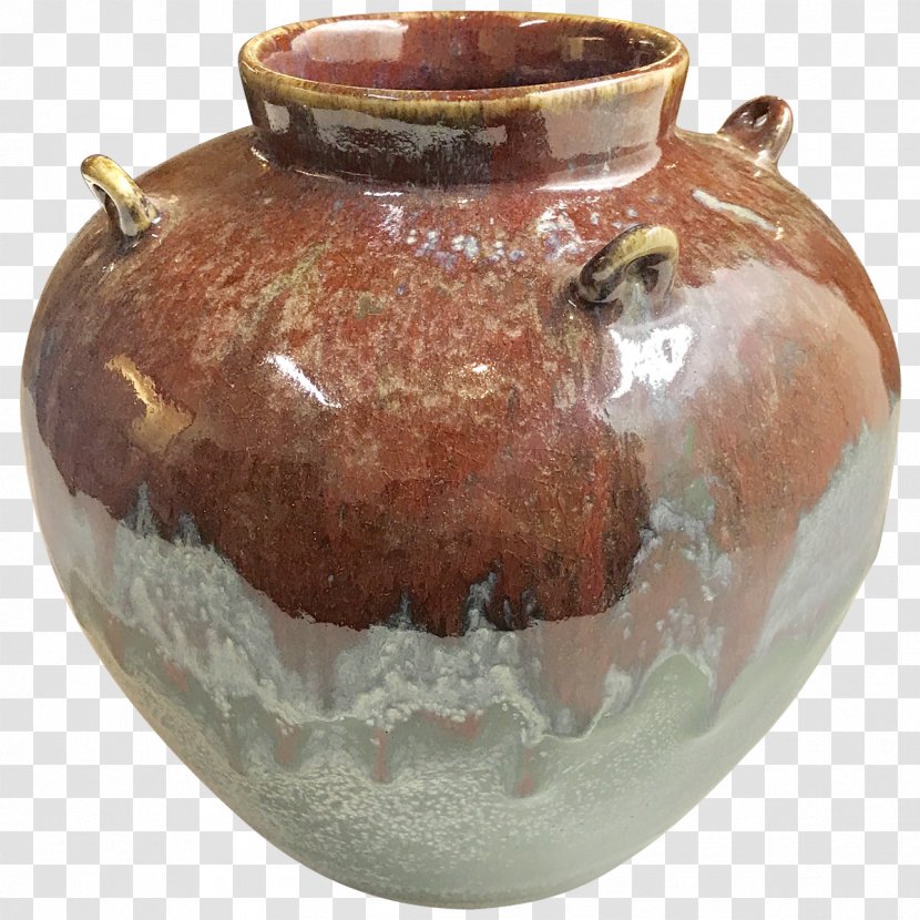 Earthenware Ceramic Pottery Vase - Patina Transparent PNG