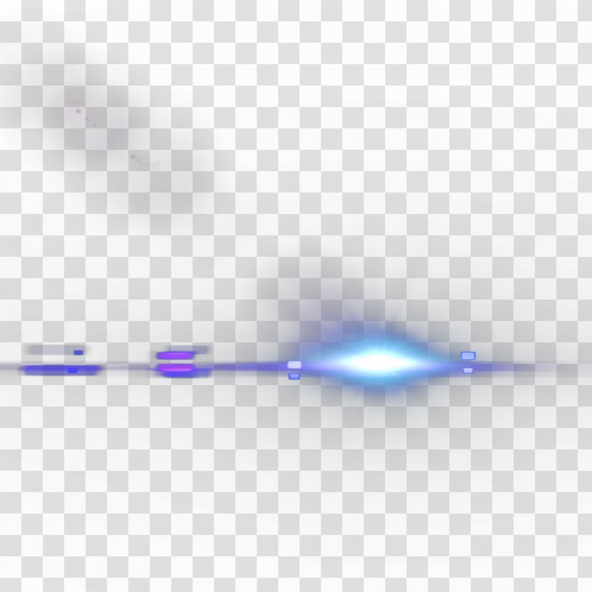 Close-up - Blue - Light Effect Transparent PNG