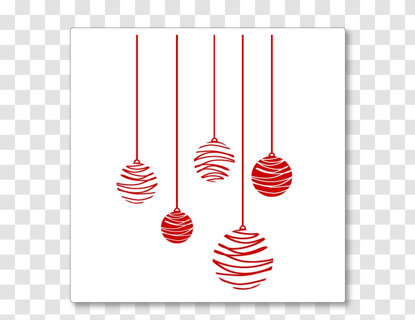 Christmas Ornament Decoration Tree - Vector Baubles Transparent PNG