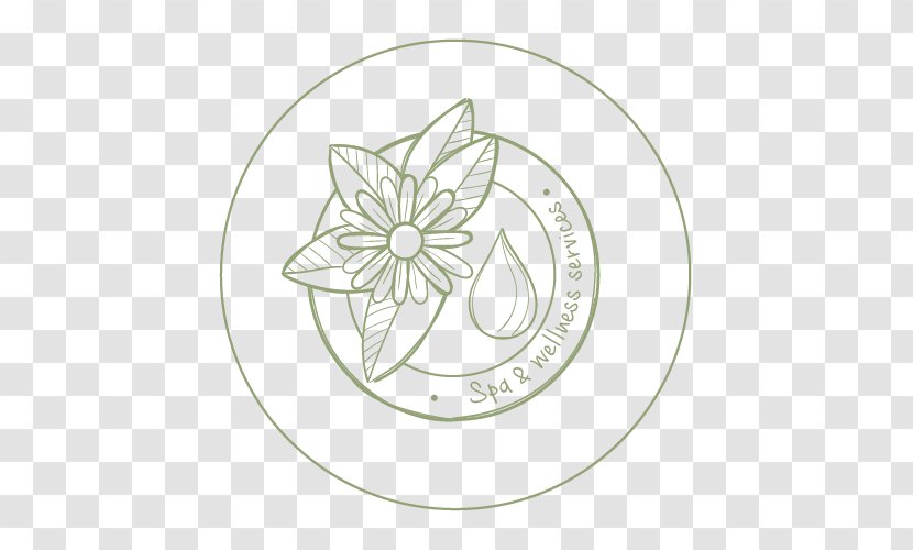 Drawing /m/02csf Circle Flower Tableware - Tree - Mental Relaxation Transparent PNG