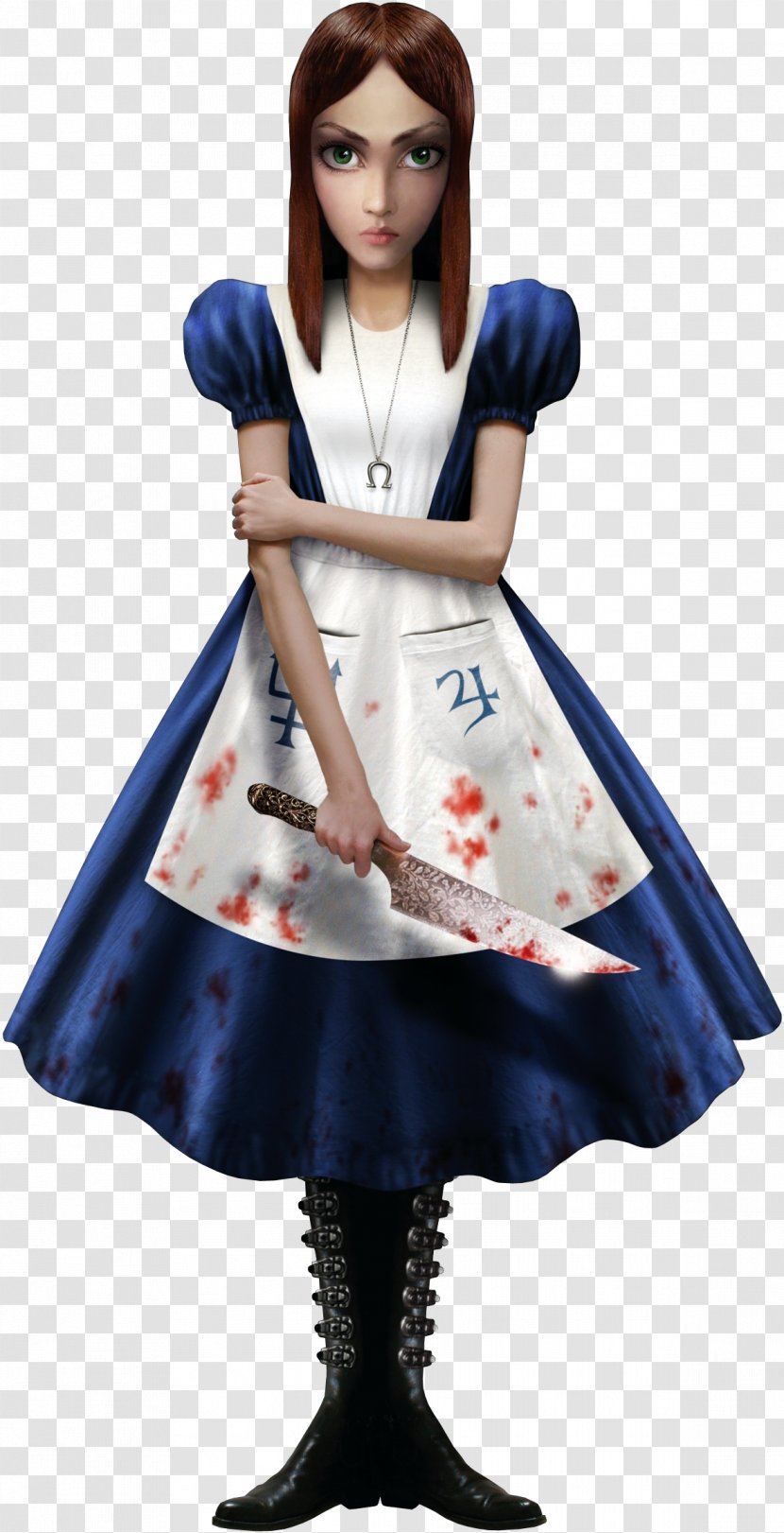 Alice Liddell American McGee's Alice: Madness Returns Video Game Wiki - Doll - Wonderland Transparent PNG
