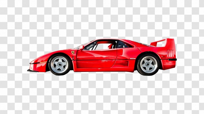 Ferrari F50 GT F40 Enzo S.p.A. - Sports Car Transparent PNG