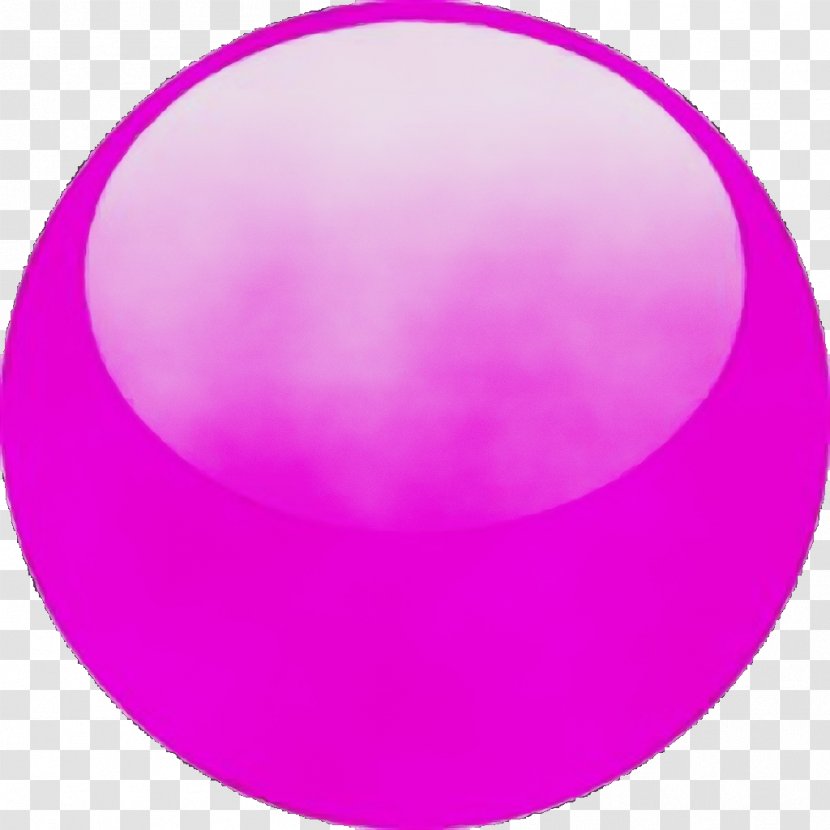 Bubble Cartoon - Pink - Oval Material Property Transparent PNG