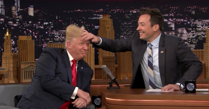 United States Republican Party Television Presenter Comb Over - Jimmy Fallon - George Bush Transparent PNG