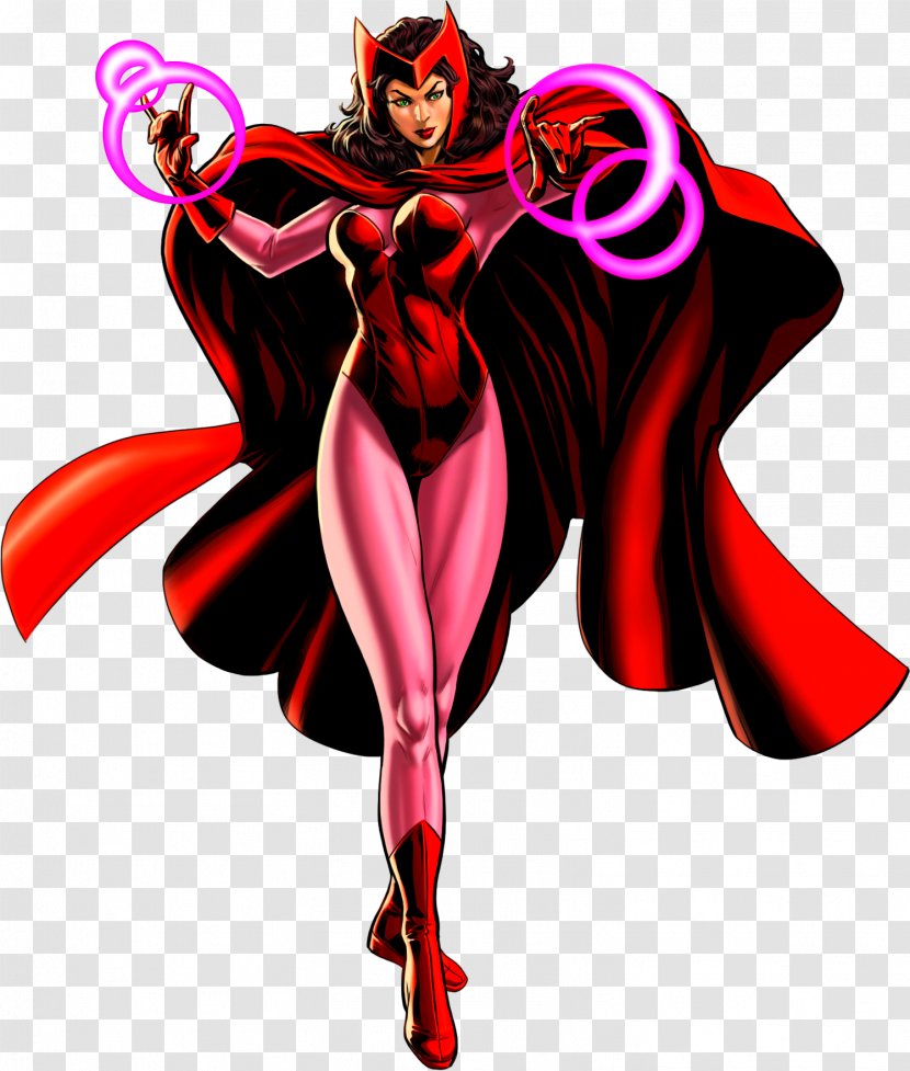 Marvel: Avengers Alliance Wanda Maximoff Marvel Heroes 2016 Carol Danvers Black Widow - Supervillain - Scarlet Witch Transparent Background Transparent PNG