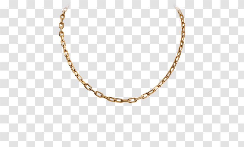 Necklace Jewellery Chain Gold Rope - Silver Transparent PNG