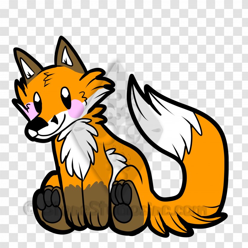 Whiskers Red Fox Cat Dog Clip Art - Small To Medium Sized Cats Transparent PNG
