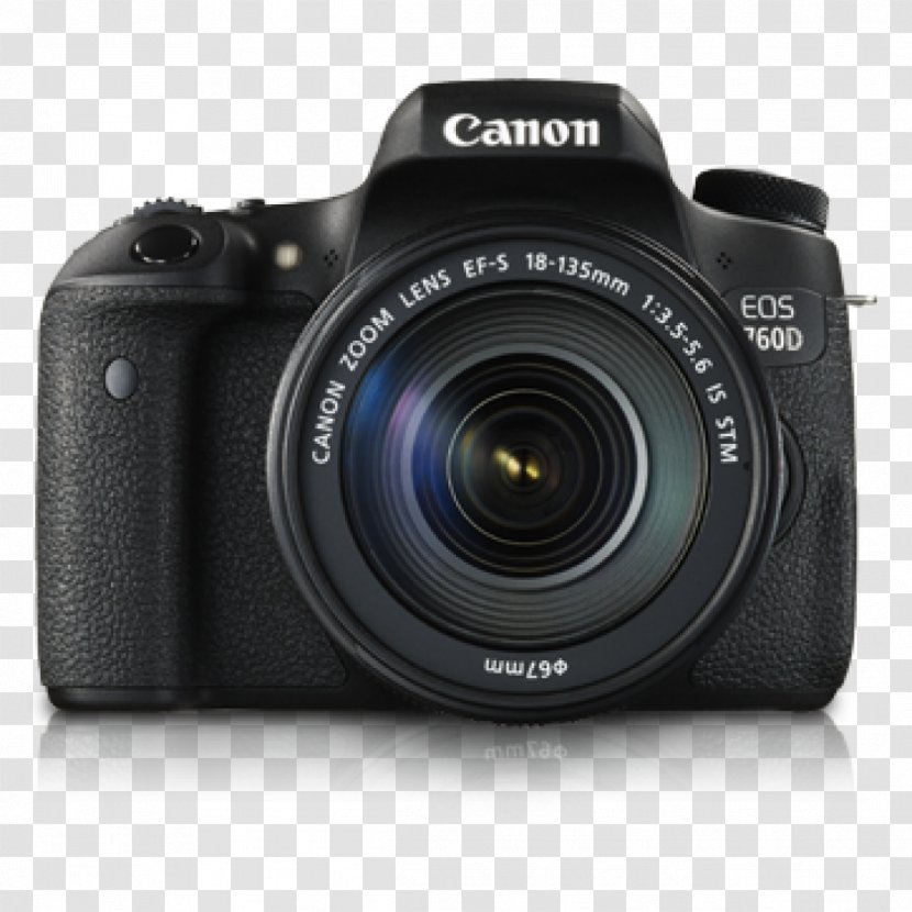 Canon EOS 750D 760D EF-S 18–135mm Lens EF Mount - Eos - Camera Transparent PNG