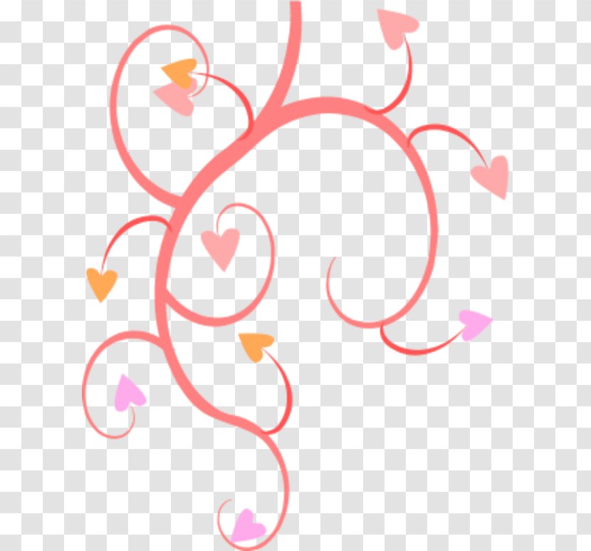 Flower Clip Art - Area - Swirly Branch Cliparts Transparent PNG