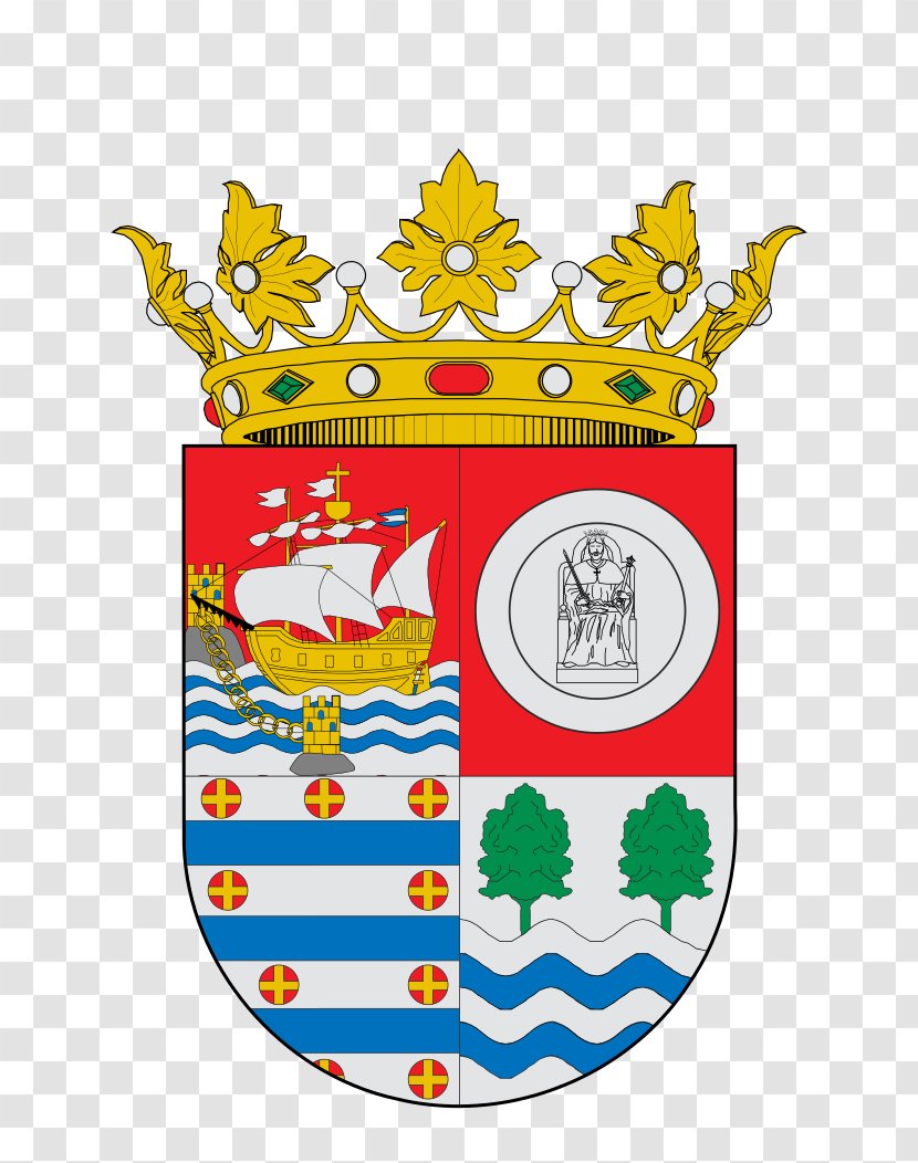 Coat Of Arms Lugo Navarre Escutcheon - Asturias Transparent PNG