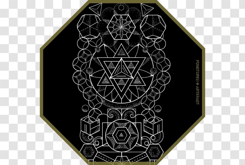 Visual Arts Pattern Brand Font - Sacred Geometry Symbols And Meanings Transparent PNG